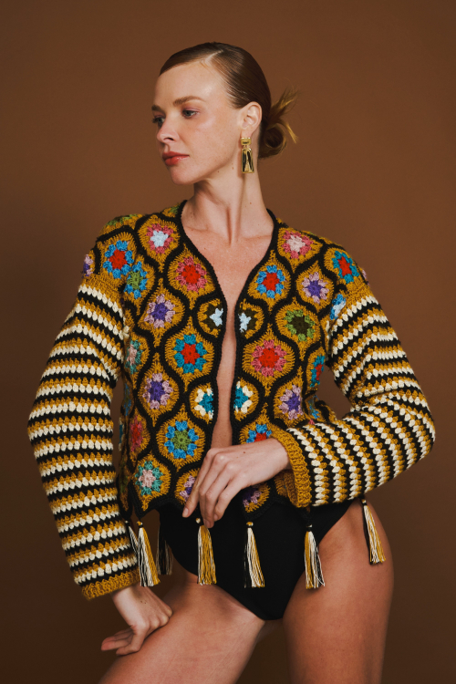 CASAQUETO CROCHET HOUSTON
