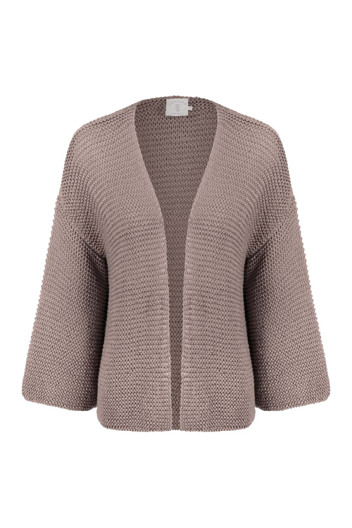TRICOT LISO MARROM